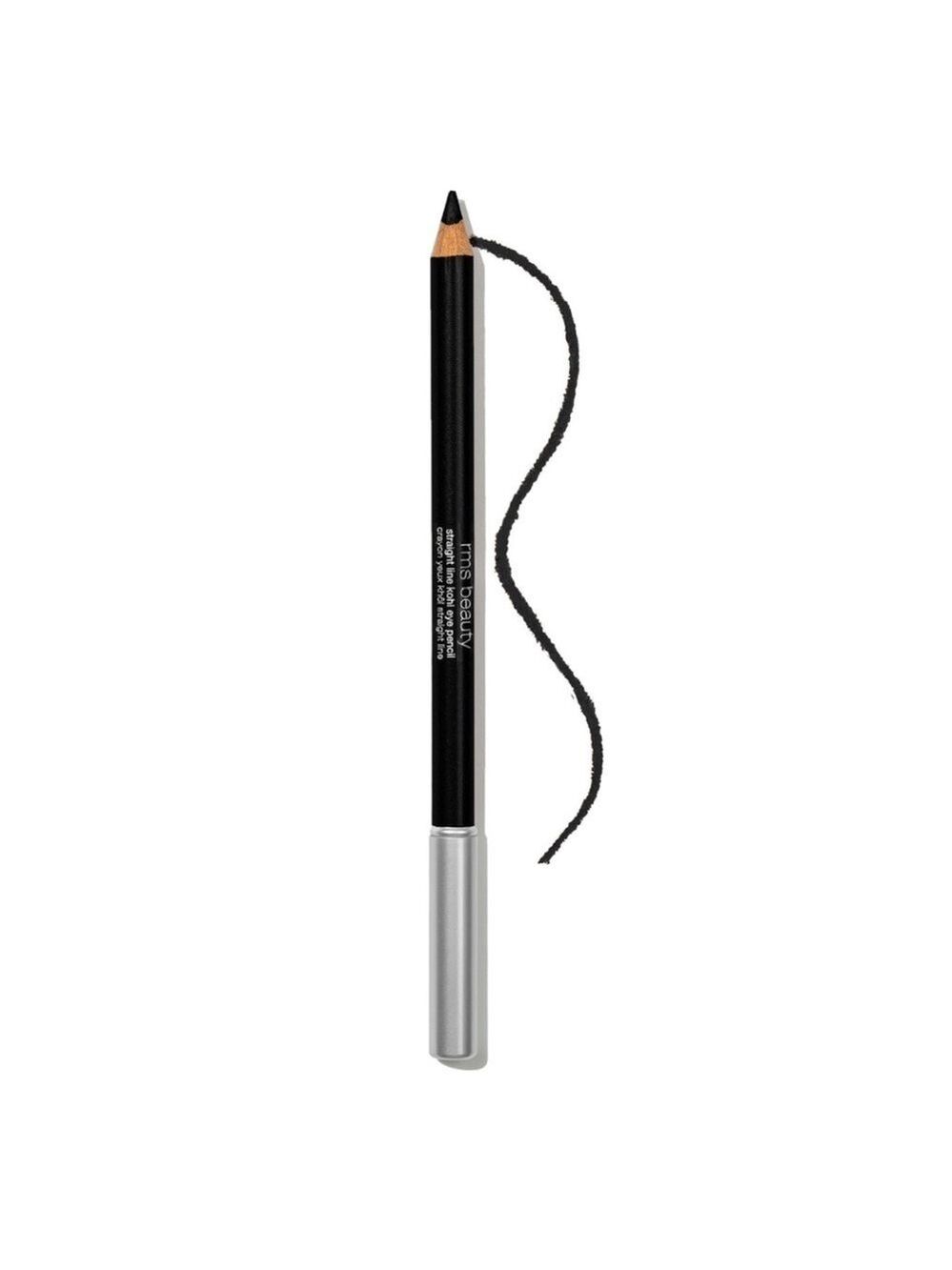 RMS Beauty Straight Line Kohl Eye Pencil in HD Black | NEW | Sharpener Included
